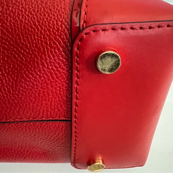 MICHAEL MICHAEL KORS Mercer Gallery Bright Red Medium Bag - Picture 14 of 14